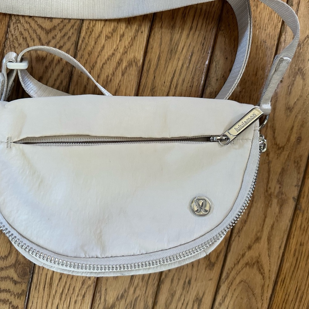 lululemon athletica Cream Crossbody Bag